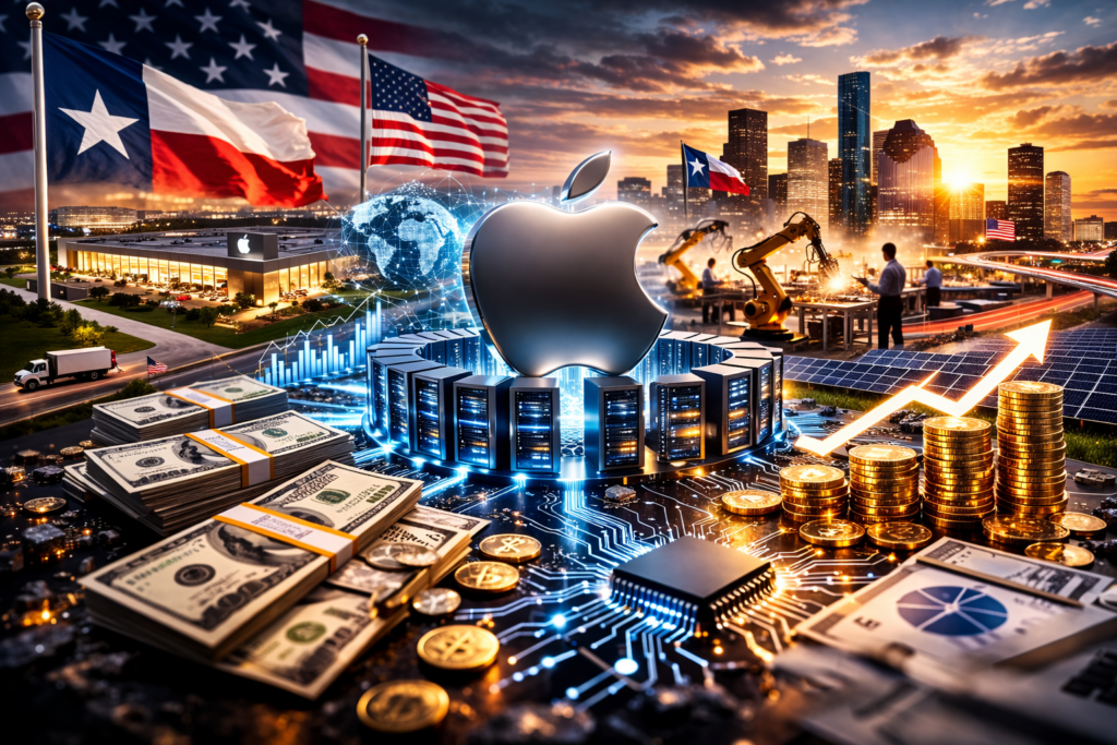 Apple, investimenti per 500 mld negli USA. Server AI, 20.000 posti di lavoro e supporto alla ricerca e sviluppo