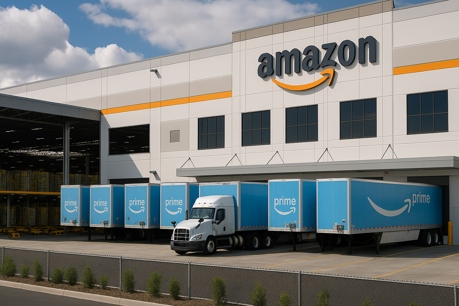 Amazon prepara una maxi espansione logistica da 15 miliardi di dollari: nuovi hub, AI e risposta alle tensioni commerciali globali