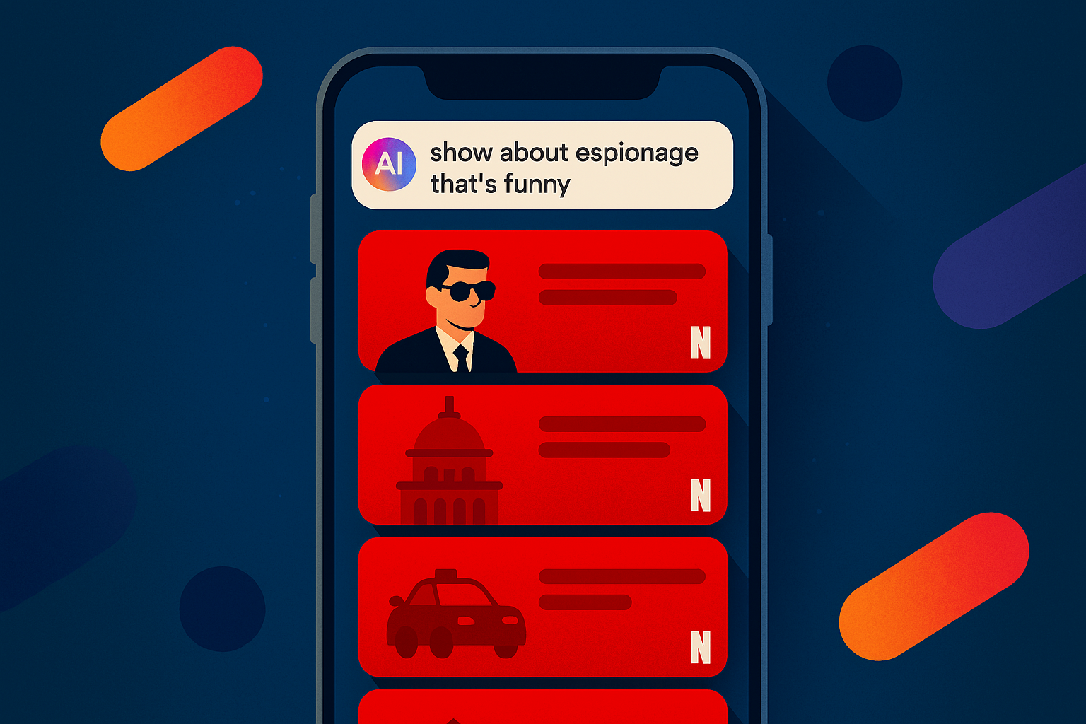 Netflix testa la ricerca con intelligenza artificiale: verso una nuova interfaccia cognitiva per l’intrattenimento digitale