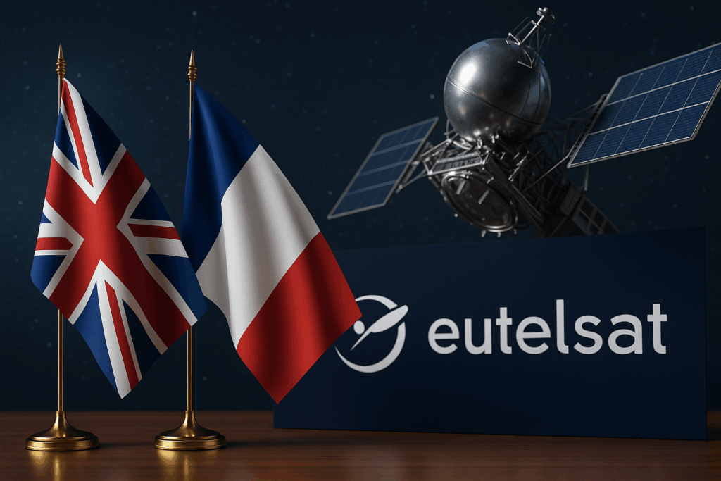 Regno Unito ed Eutelsat: un nuovo asse strategico nello spazio europeo per competere con Starlink