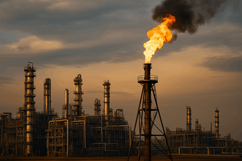 Crisi della petrolchimica europea: costi, concorrenza e declino strategico