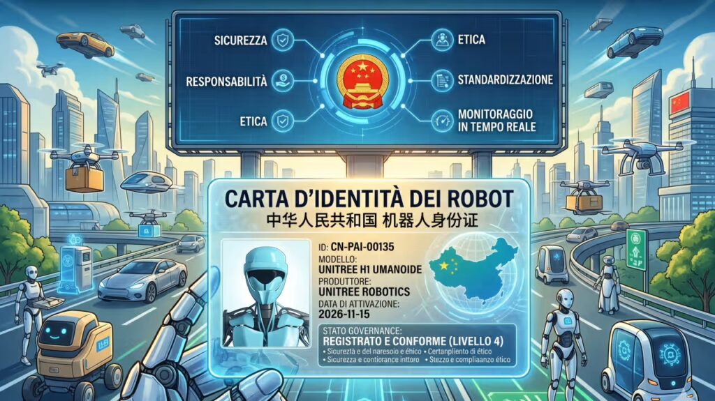 La carta d’identità dei robot: perché la Cina sta già costruendo la governance della Physical AI