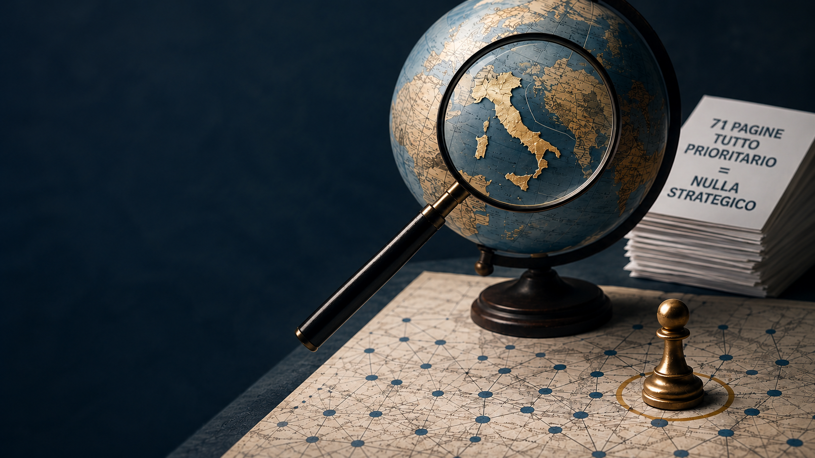L’Italia non ha bisogno di un catalogo dell’export. Ha bisogno di scegliere