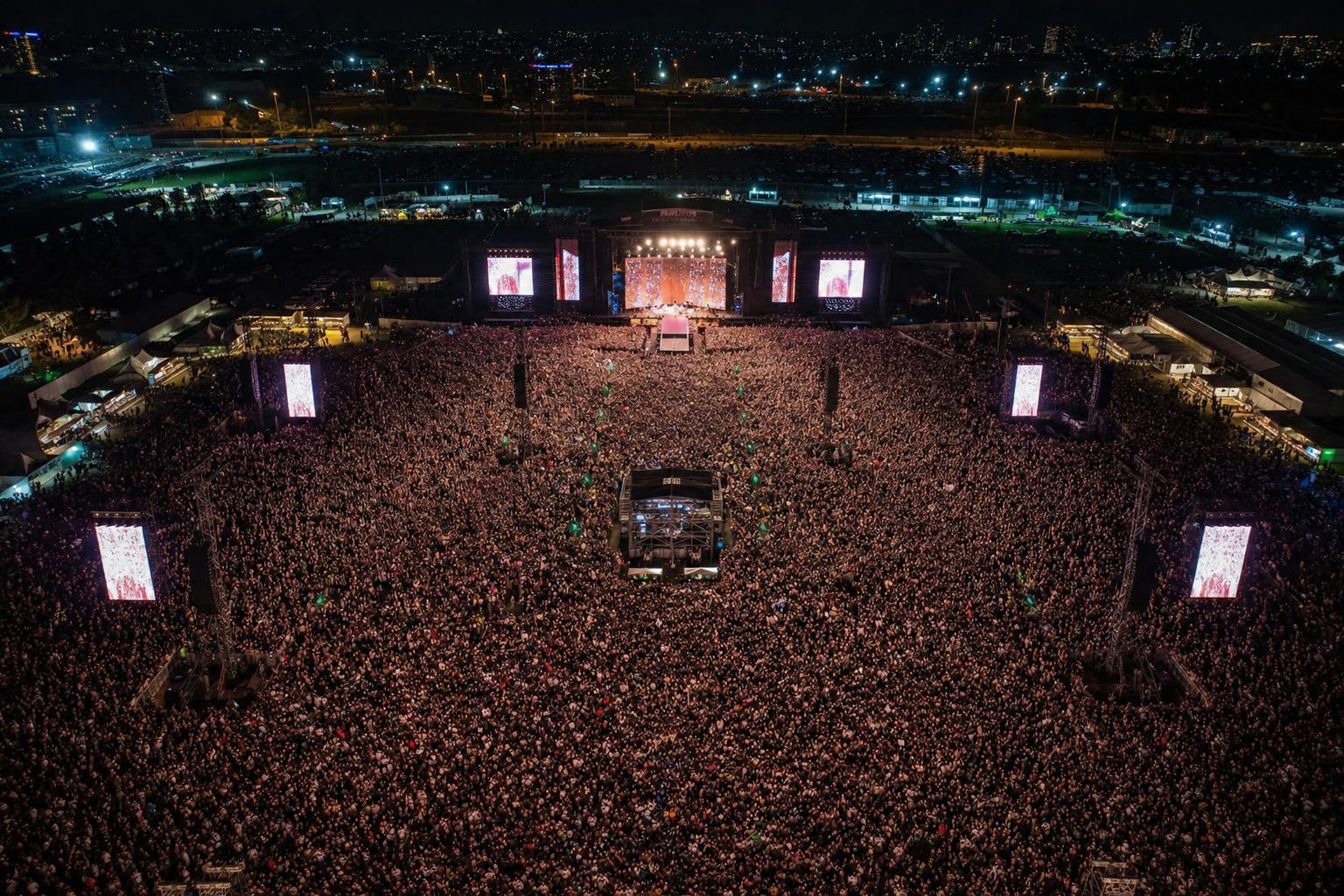 La fisica invisibile di un concerto da 250.000 persone