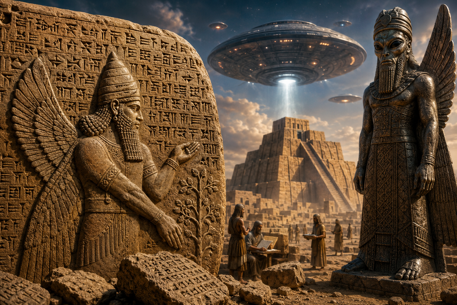 Anunnaki ed Elhoim: la saga degli ingegneri biomedici venuti dallo spazio